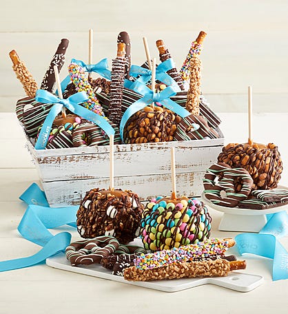 Simply Chocolate® Deluxe Spring Snack Basket